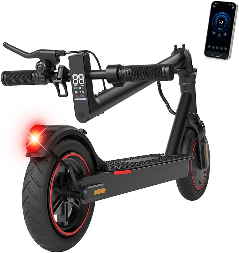 Electric Scooter Adults, 1200W/1000W/500W Motor, 28/25/21/18 MPH Top Speed, 10''/8.5'' Tires,