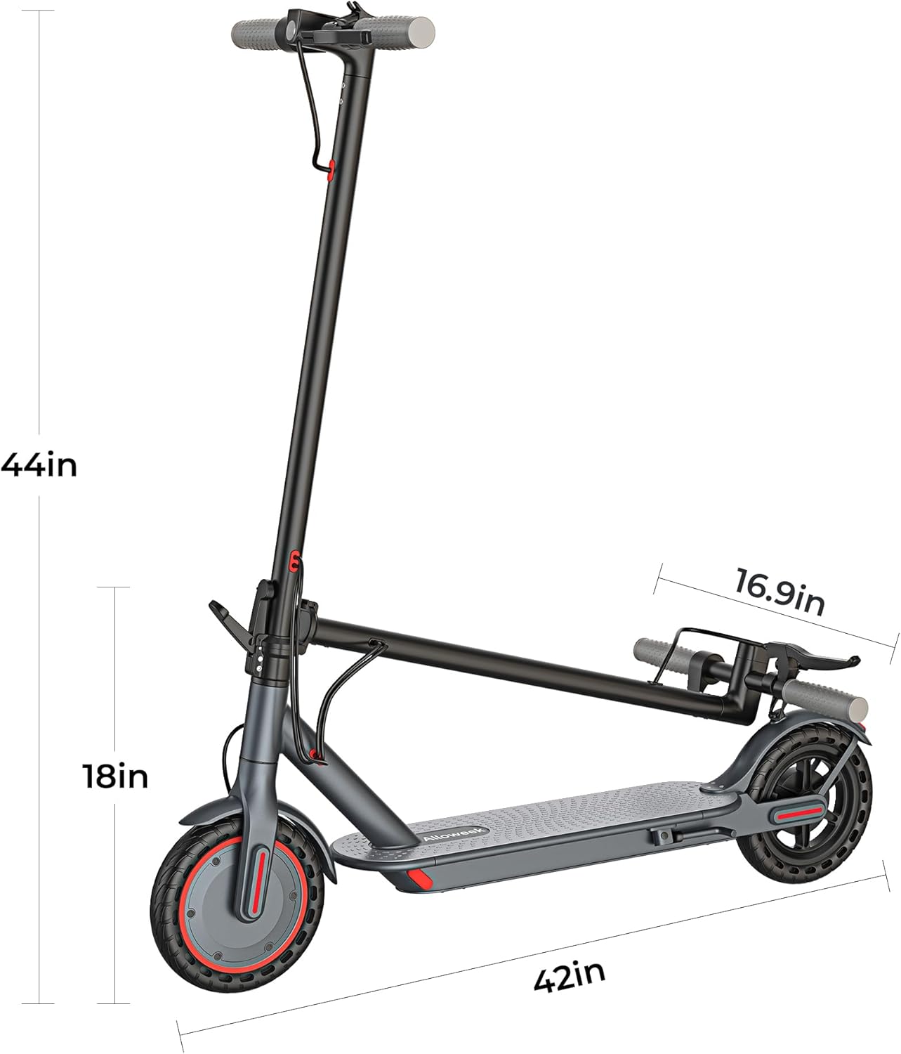Electric Scooter for Adults – 350W/500W Motor, 19 MPH/22Mph Top Speed