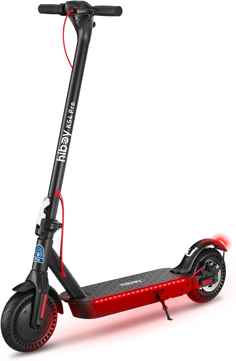 Electric Scooter, 500W Motor (750W Peak), 10" Honeycomb Tires, Up to 25 Miles Range