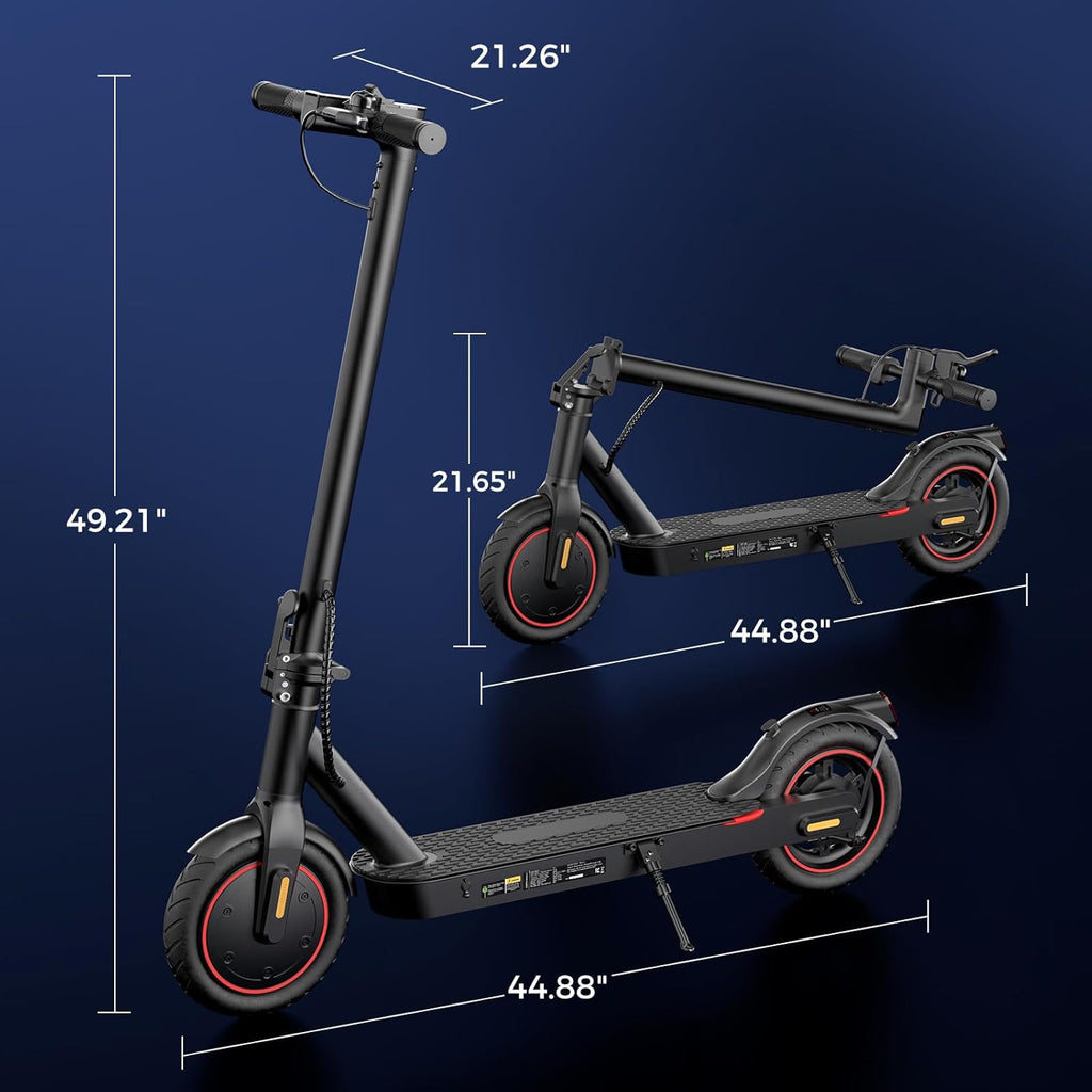 Electric Scooter Adults, 1200W/1000W/500W Motor, 28/25/21/18 MPH Top Speed, 10''/8.5'' Tires,
