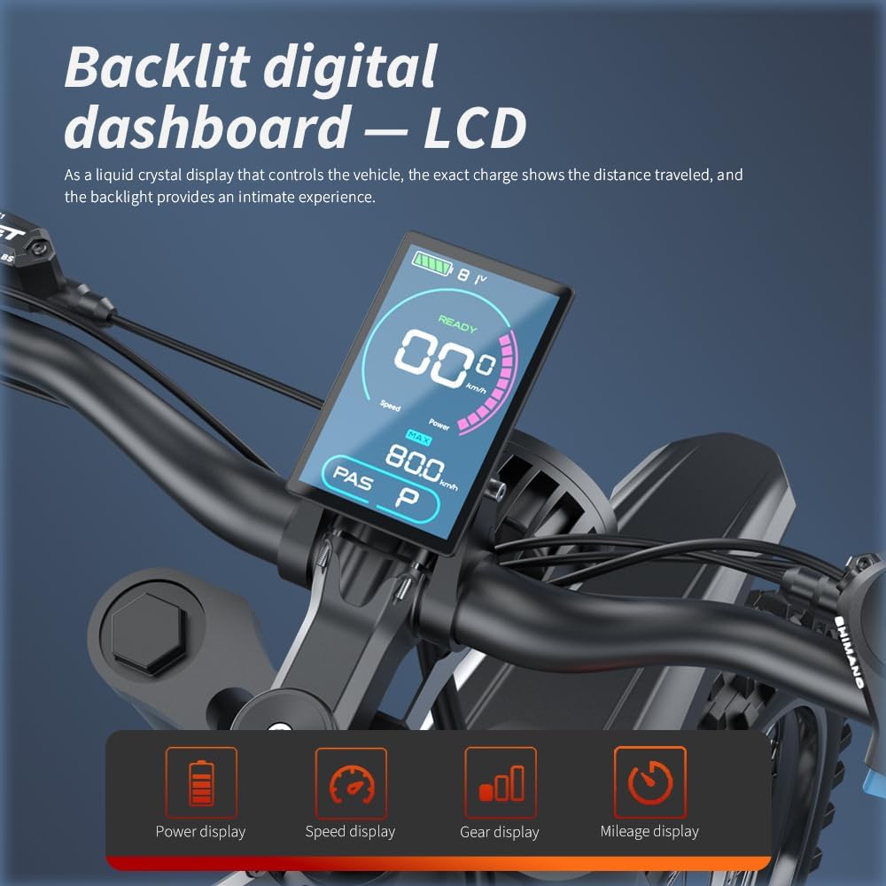 10000W Peak Electric Dirt Bike for Adults & Teens – 50 MPH Off-Road Electric Motorcycle, Full Suspension, Removable Battery