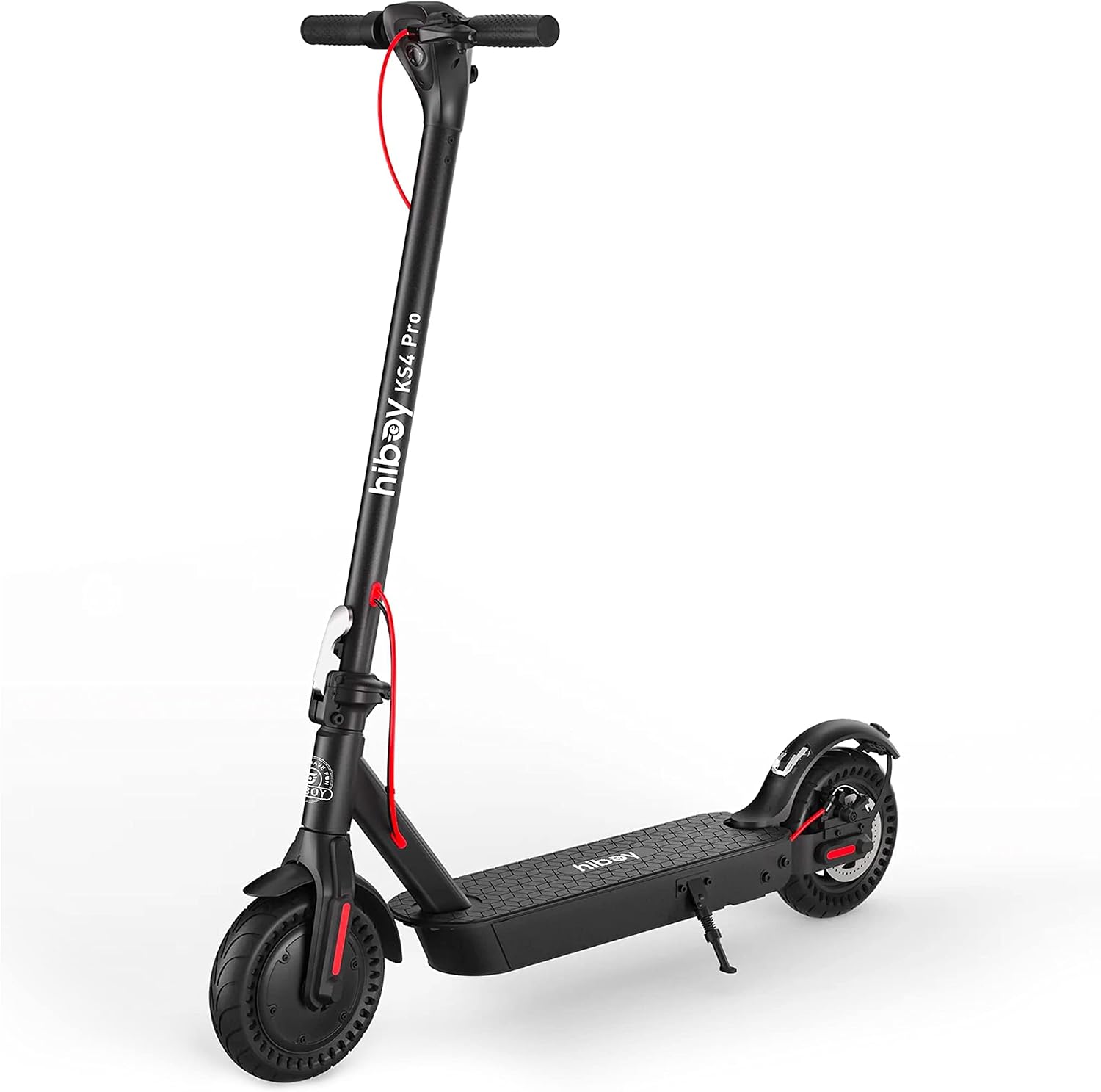 Electric Scooter, 500W Motor (750W Peak), 10" Honeycomb Tires, Up to 25 Miles Range