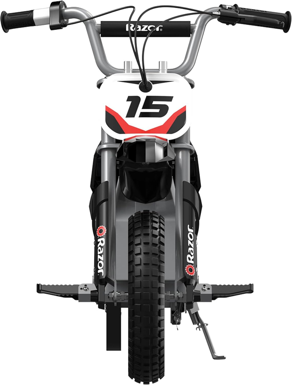Electric Dirt Bike for Kids Ages 8+ – 12” Pneumatic Tire Off-Road E-Bike with Twist Throttle