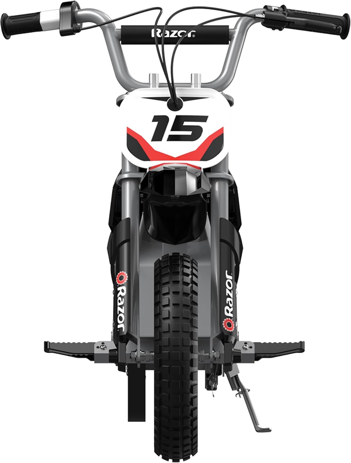 Electric Dirt Bike for Kids Ages 8+ – 12” Pneumatic Tire Off-Road E-Bike with Twist Throttle