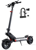 Landtubo/Pro Electric Scooter for Adults, 47/40Miles & 32/28Mph E Scooter, Dual Shock Suspension & Wobble-Free Steering