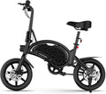 Foldable Electric Bike with Foot Pegs, Twist Throttle & Cruise Control – Up to 15.5 MPH, 15-Mile Range