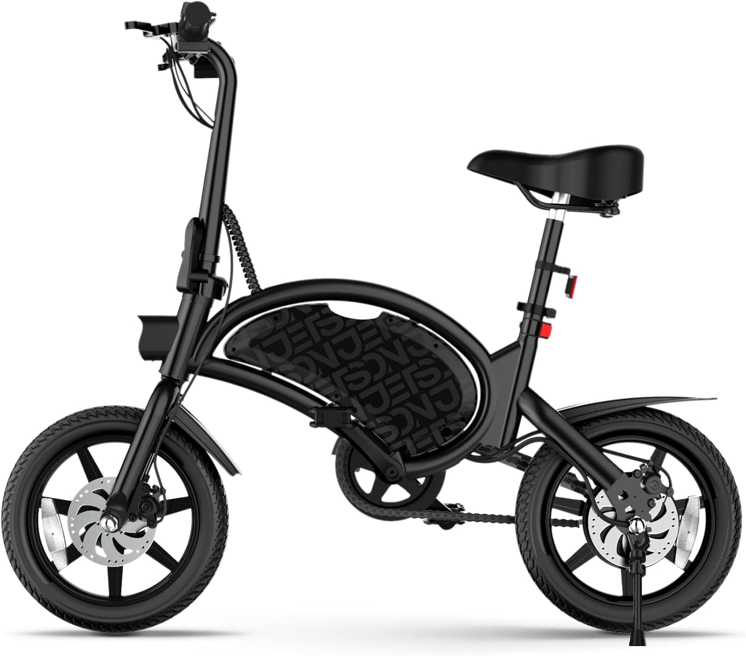 Foldable Electric Bike with Foot Pegs, Twist Throttle & Cruise Control – Up to 15.5 MPH, 15-Mile Range