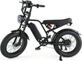 1500W Peak Electric Fat Tire Bike for Adults, 30MPH All-Terrain E-Bike with Removable Power Pack, Hydraulic Disc Brakes, 20" Tires, Up to 50-Mile Range