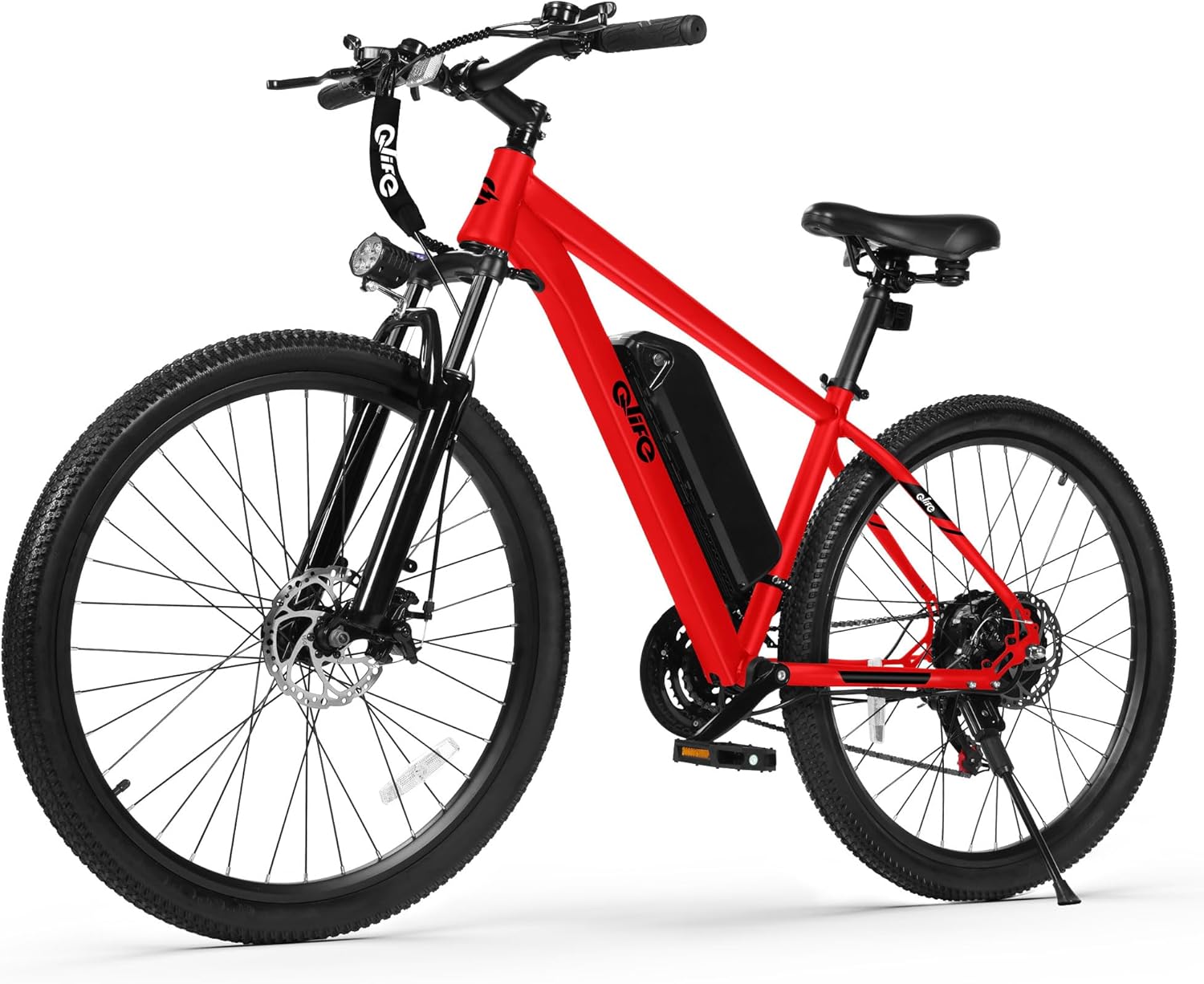 26" Electric Mountain Bike for Adults, 1000W Peak Motor, 21-Speed Lightweight E-Bike, Up to 40-Mile Range