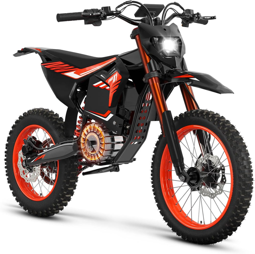 Electric Dirt Bike for Adults & Teens – High-Performance Off-Road E-Motorcycle with Long-Range Capability