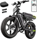 20" Fat Tire All-Terrain Electric Bike for Adults – 1500W Peak Power, Long-Range Off-Road E-Bike