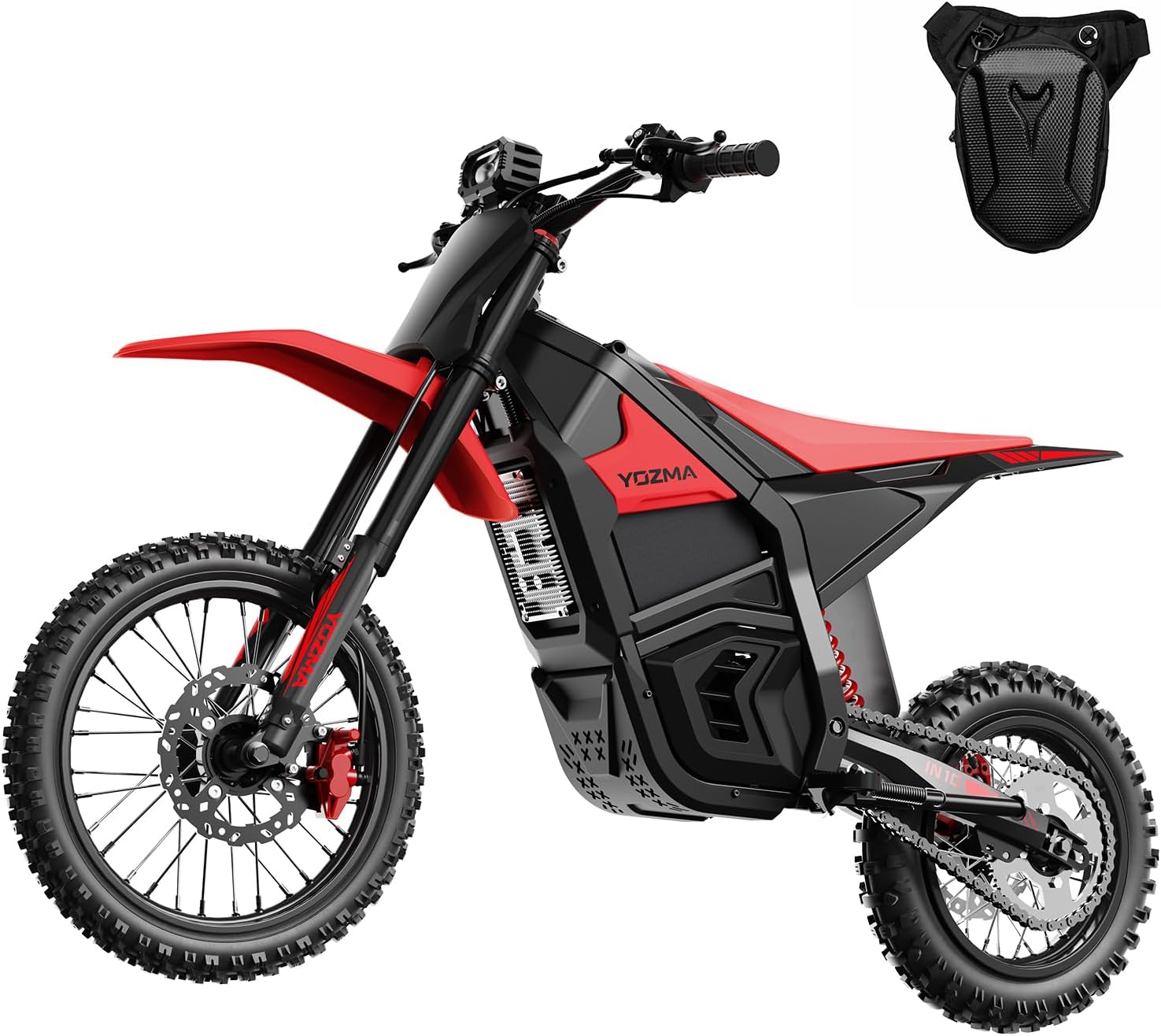 2600W Electric Dirt Bike for Teens & Adults – 40 MPH Off-Road E-Motorcycle with Hydraulic Brakes & Full Suspension