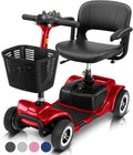 4-Wheel Mobility Scooter for Seniors & Adults – Compact Electric Mobility Chair with Long-Range Battery & Storage Basket