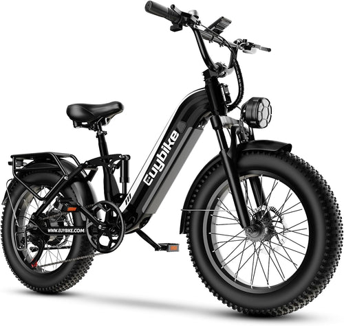1500W Electric Bike for Adults, 20" x 4" Fat Tire eBike, Up to 80 Miles Range, Removable Battery, All-Terrain Electric Bicycle for Commuting, Beach & Snow, UL Certified