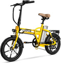 Lightweight Folding Electric Bike for Adults, Portable All-Terrain E-Bike with 7-Speed Drivetrain, UL Certified