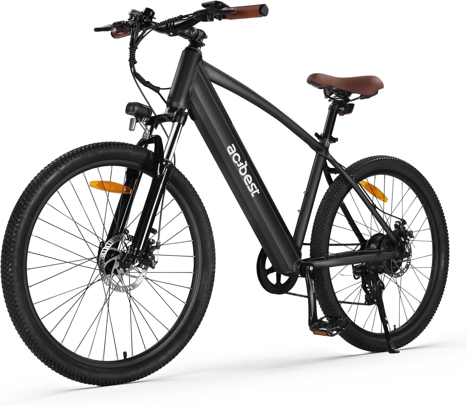 1200W Peak Electric Mountain Bike for Adults – 27.5" Step-Over E-Bike with Removable Battery, Up to 55 Miles Range, 7-Speed