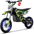 Kids Electric Dirt Bike with 3 Speed Modes, Dual Suspension & Disc Brakes – Up to 20.6 MPH, 19-Mile Range