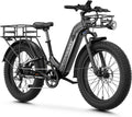 26" Fat Tire Electric Mountain Bike for Adults with 1800W Peak Motor, Air Suspension, Hydraulic Disc Brakes & Long-Range Performance