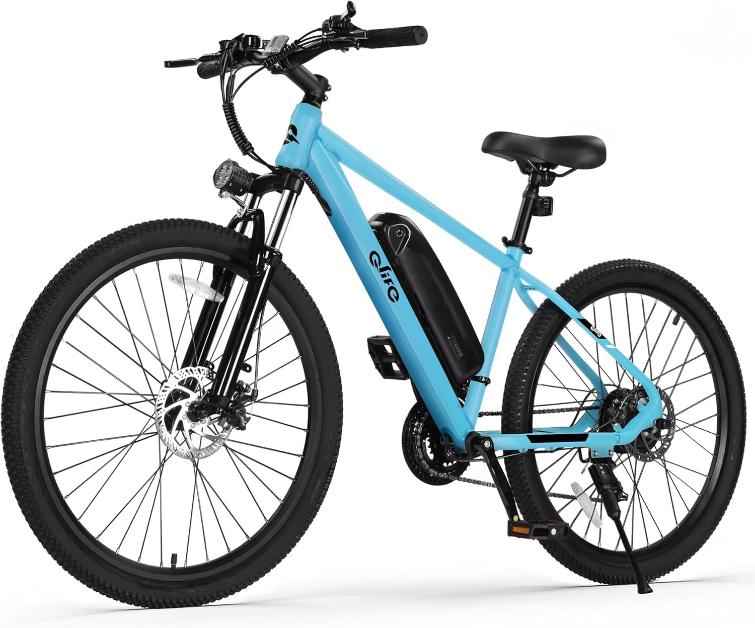 26" Electric Mountain Bike for Adults, 1000W Peak Motor, 21-Speed Lightweight E-Bike, Up to 40-Mile Range