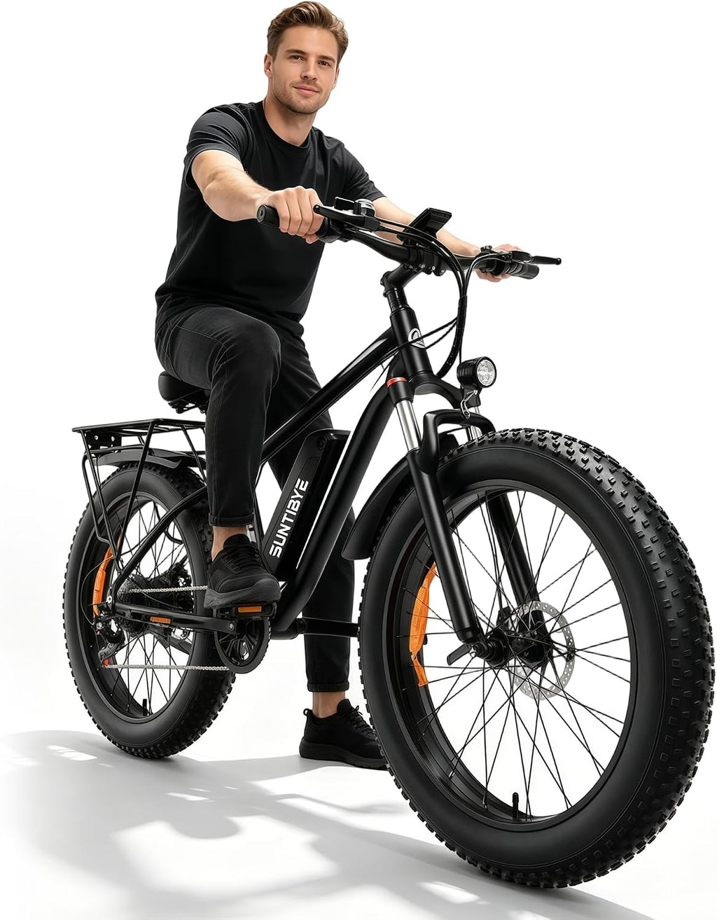 26-Inch Fat Tire Electric Bike for Adults, All-Terrain E-Bike with Long-Range Design and Comfortable Riding Experience