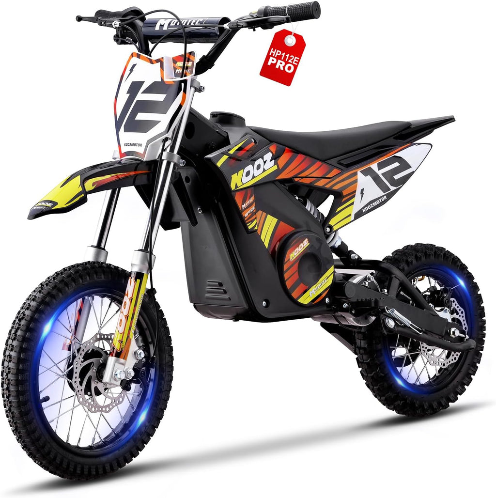 1000W Electric Dirt Bike for Kids & Teens, Up to 20.6 MPH, 19 Miles Range, 3-Speed Modes, Dual Suspension, Disc Brakes, 16" Off-Road Tires
