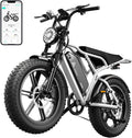 20-Inch Fat Tire Electric Bike for Adults – All-Terrain Off-Road E-Bike with Powerful Motor & Extended Range