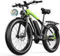 Electric Fat Tire Bike for Adults, 2500W Peak Motor, Up to 45 MPH, 21-Speed E-Bike with Hydraulic Disc Brakes & Long-Range Performance