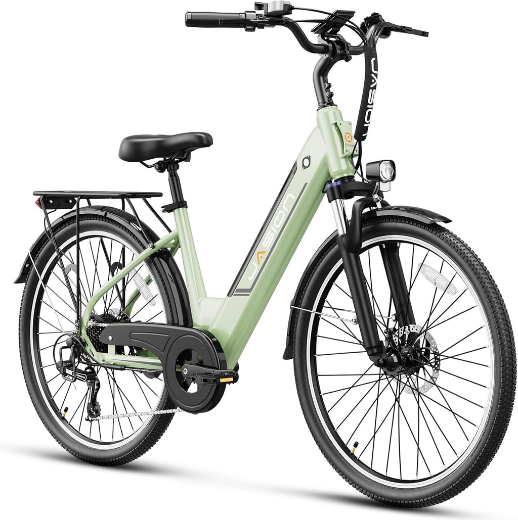 26" Electric Commuter Bike for Adults – 1200W Motor, 28 MPH Top Speed, 40–62 Mile Range