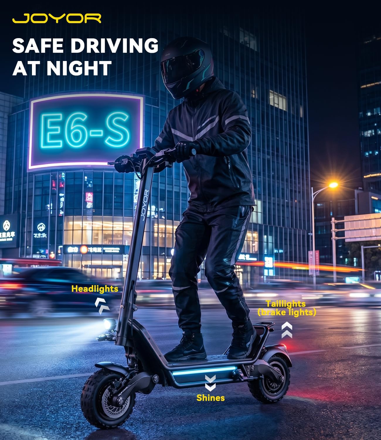Electric Scooter,3200W Peak Motor 60V 31.5Ah Battery,53 MPH Top Speed & 75 Miles Range,11" All-Terrain