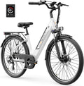 26" Electric Commuter Bike for Adults – 1200W Motor, 28 MPH Top Speed, 40–62 Mile Range