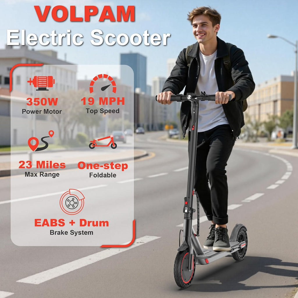 Electric Scooter, 350W/500W/800W/1000W/250W Powerful Motor & 19/22/ 9 MPH