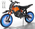 3500W Peak Electric Dirt Bike for Adults & Teens – 38 MPH Off-Road E-Bike, Up to 60 Miles Range, Hydraulic Suspension