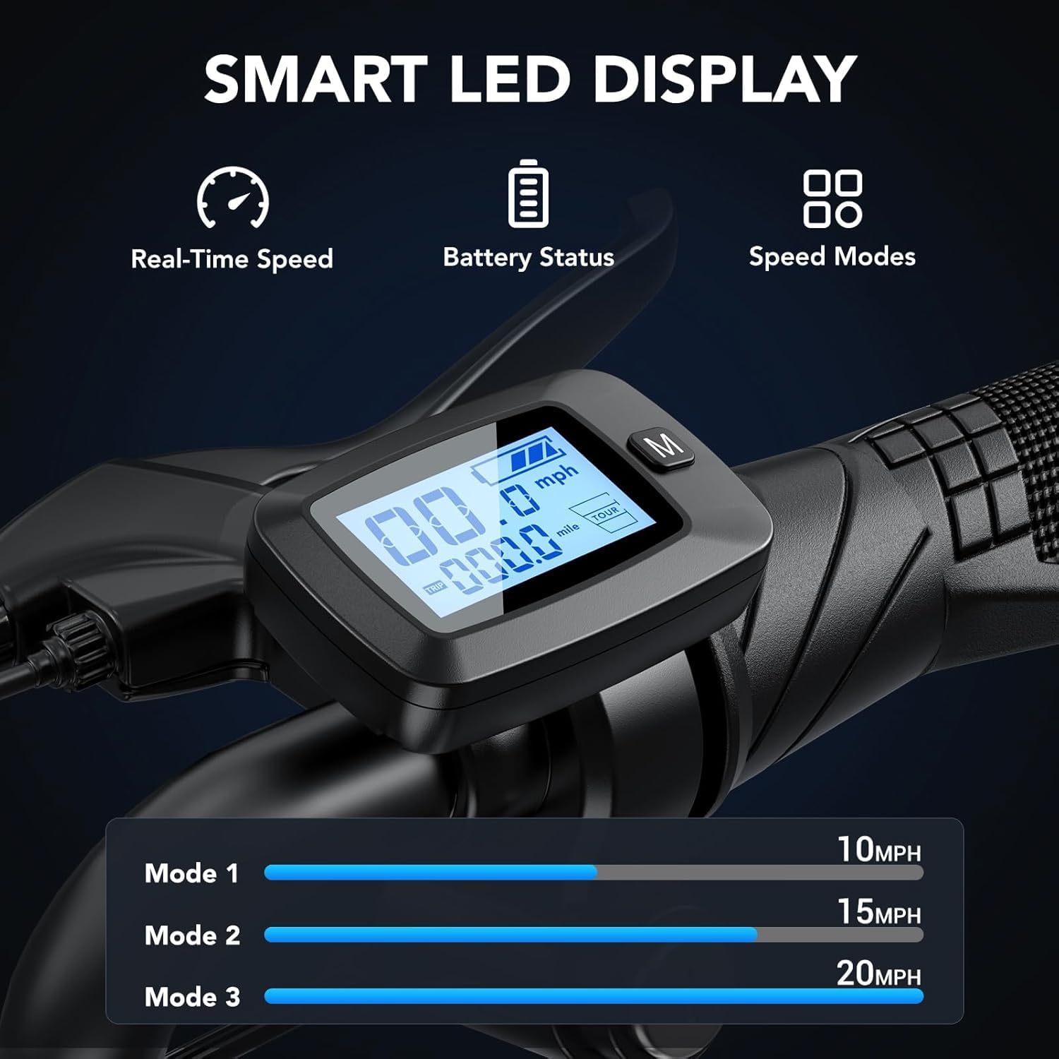 Electric Scooter with Seat – 16" Fat Tire Mini E-Bike for Adults with Basket, Cargo & Pet Carrier Design