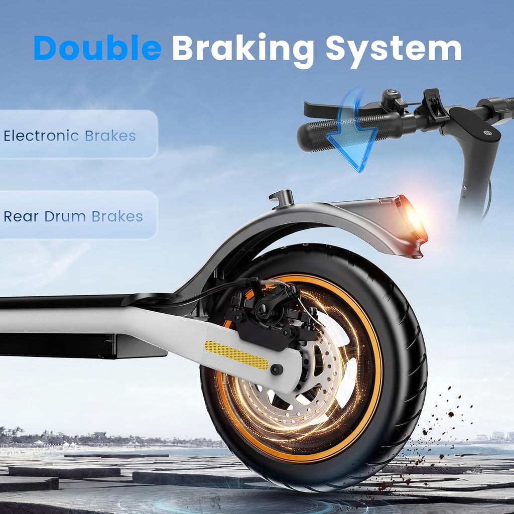 Electric Scooter - Electric Scooter Adults, 1000W/500W Motor, 25/21/18 MPH, 10''/8.5'' Tires