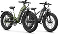 26" Fat Tire Electric Mountain Bike for Adults, 1800W Peak Motor, Up to 85-Mile Range, Hydraulic Disc Brakes & Air Suspension