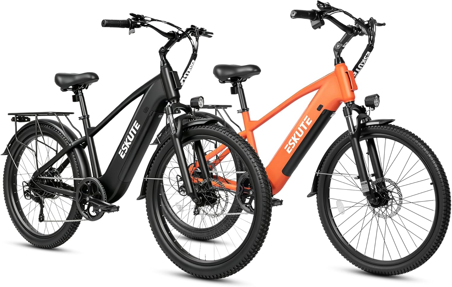 Adult Electric Bike with Removable Power System – 26" Tire E-Bike with Adjustable Stem & 7-Speed Drivetrain