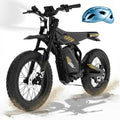 20" Fat Tire Electric Dirt Bike for Adults with 2000W/3000W Motor, Full Suspension, Pedals & Off-Road Design