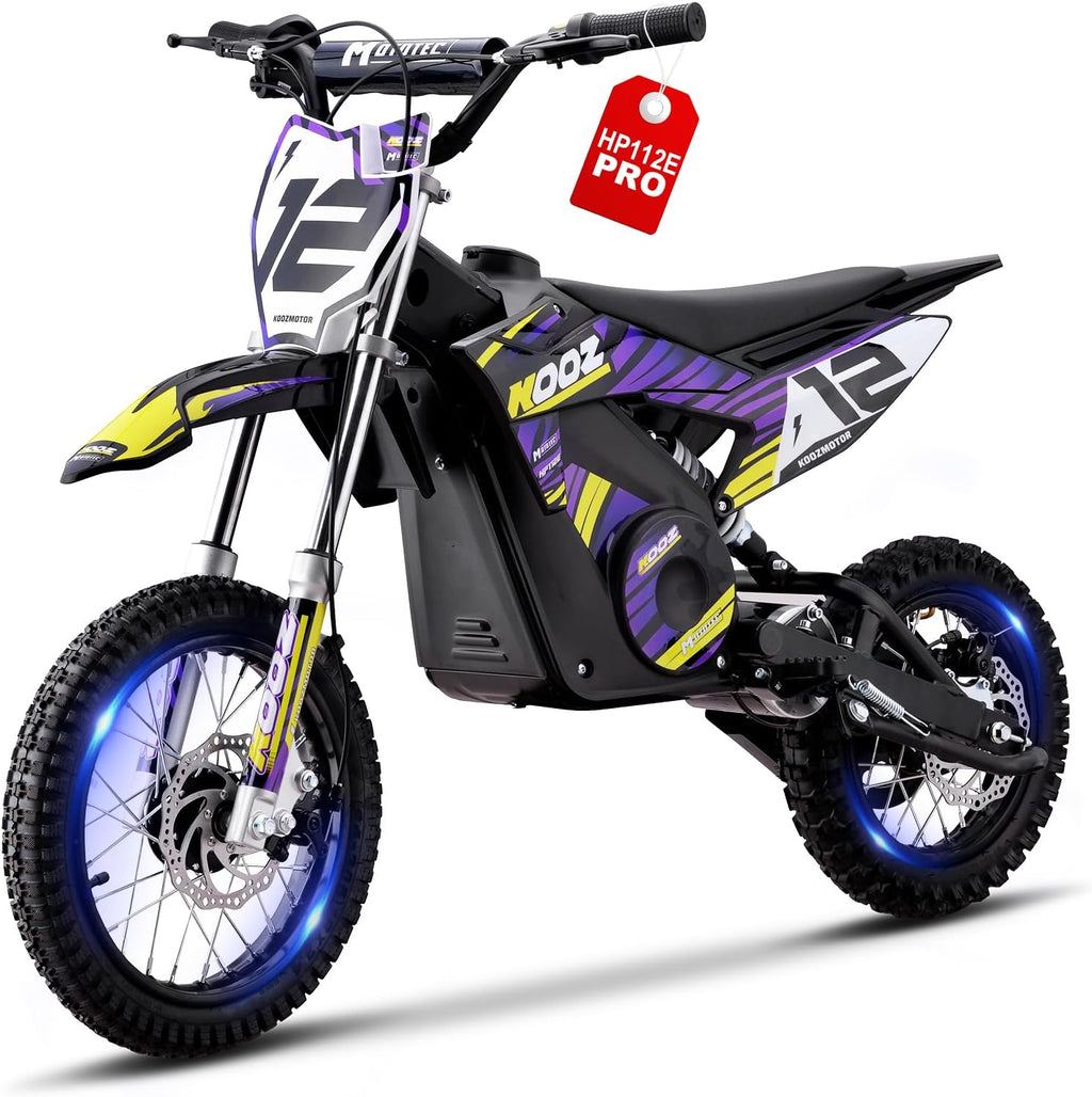 1000W Electric Dirt Bike for Kids & Teens, Up to 20.6 MPH, 19 Miles Range, 3-Speed Modes, Dual Suspension, Disc Brakes, 16" Off-Road Tires