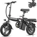 1200W Peak Electric Bike for Adults – Commuter E-Bike with Dual Disc Brakes, Up to 28 MPH Speed & 32-Mile Range