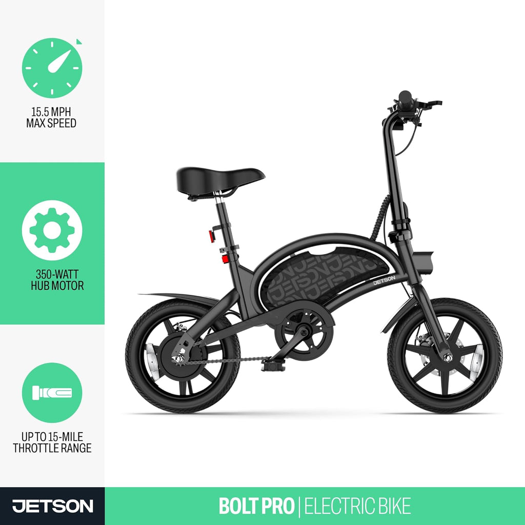 Foldable Electric Bike with Foot Pegs, Twist Throttle & Cruise Control – Up to 15.5 MPH, 15-Mile Range