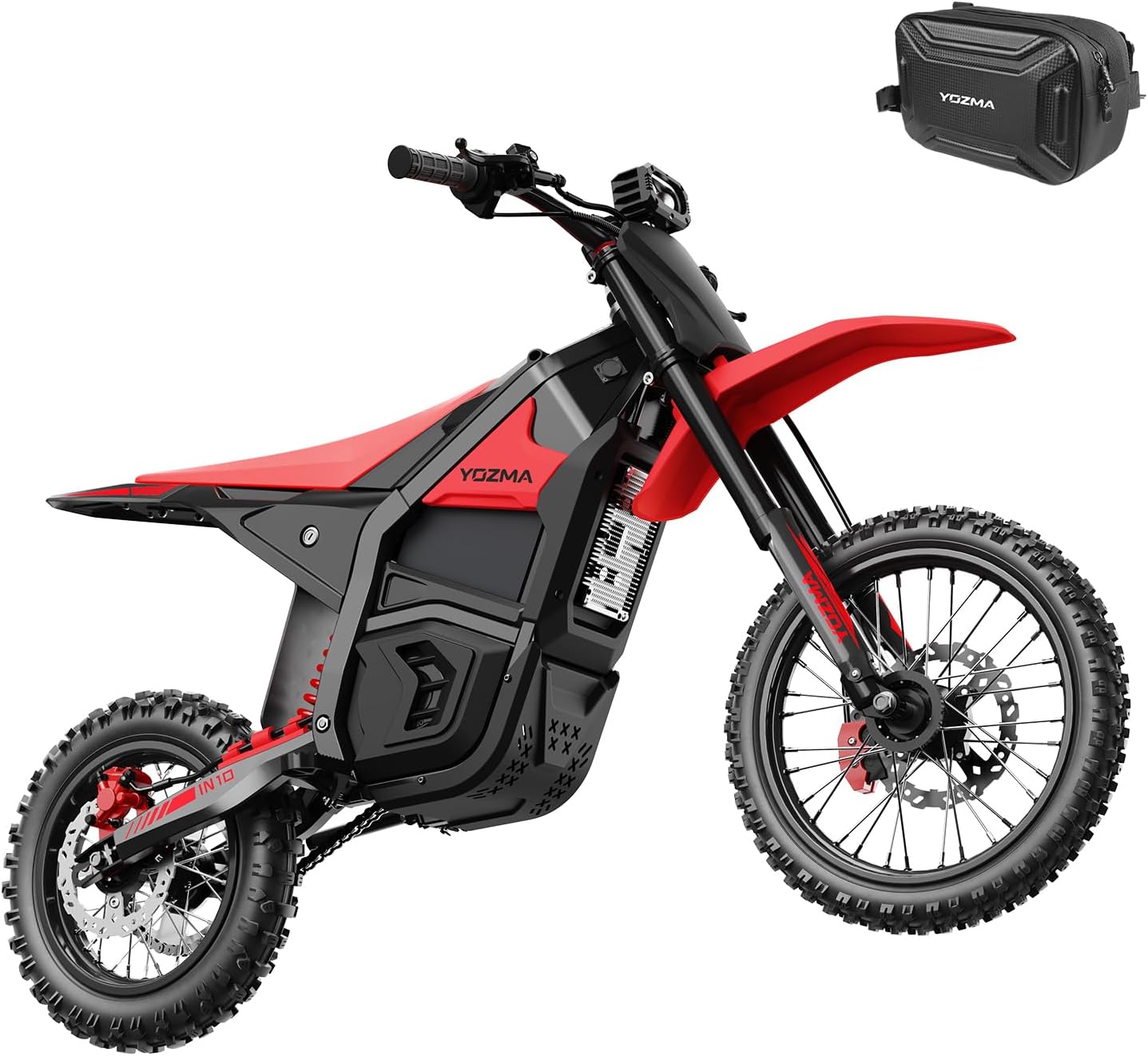 2600W Electric Dirt Bike for Teens & Adults – 40 MPH Off-Road E-Motorcycle with Hydraulic Brakes & Full Suspension