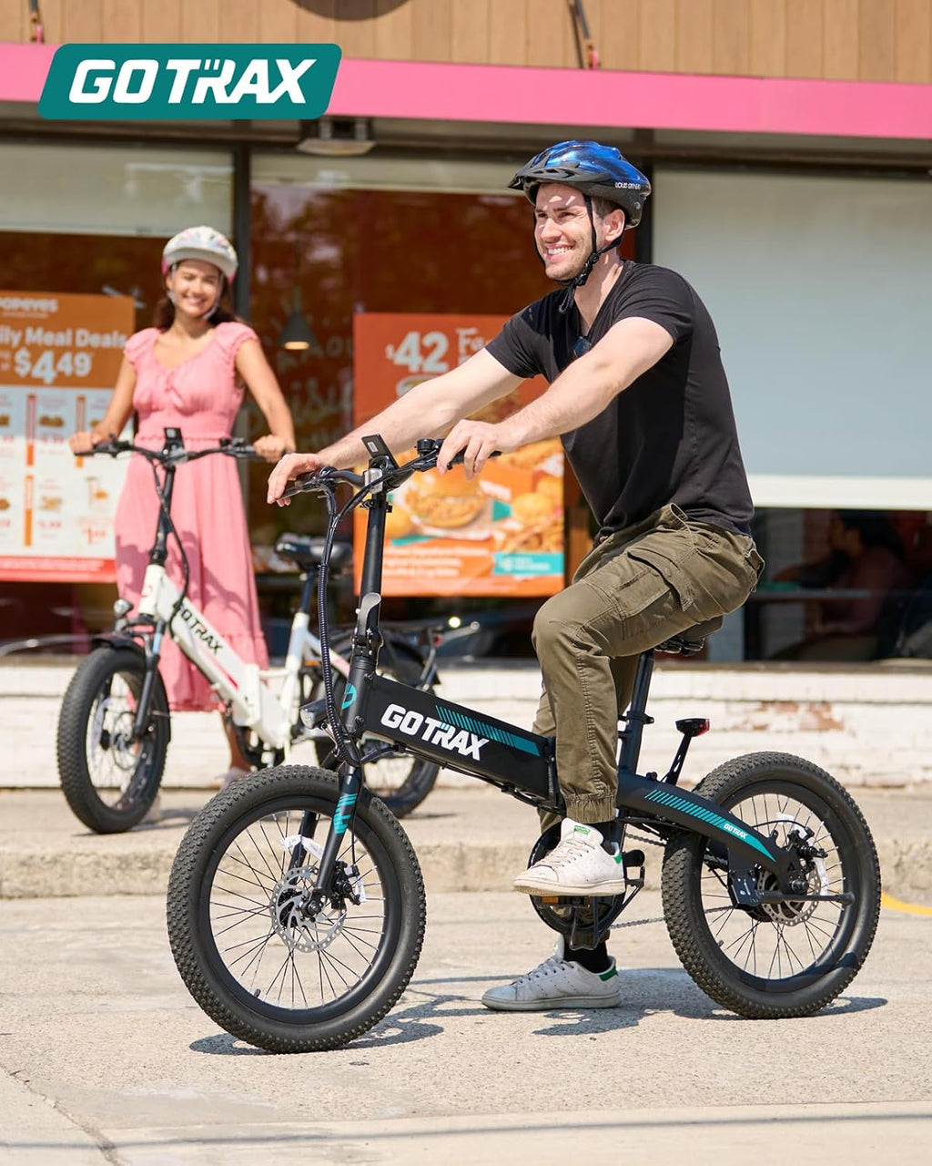 20" Folding Electric Bike for Adults, 500W Peak Motor, Up to 40-Mile Range, Compact Commuter E-Bike with LCD Display
