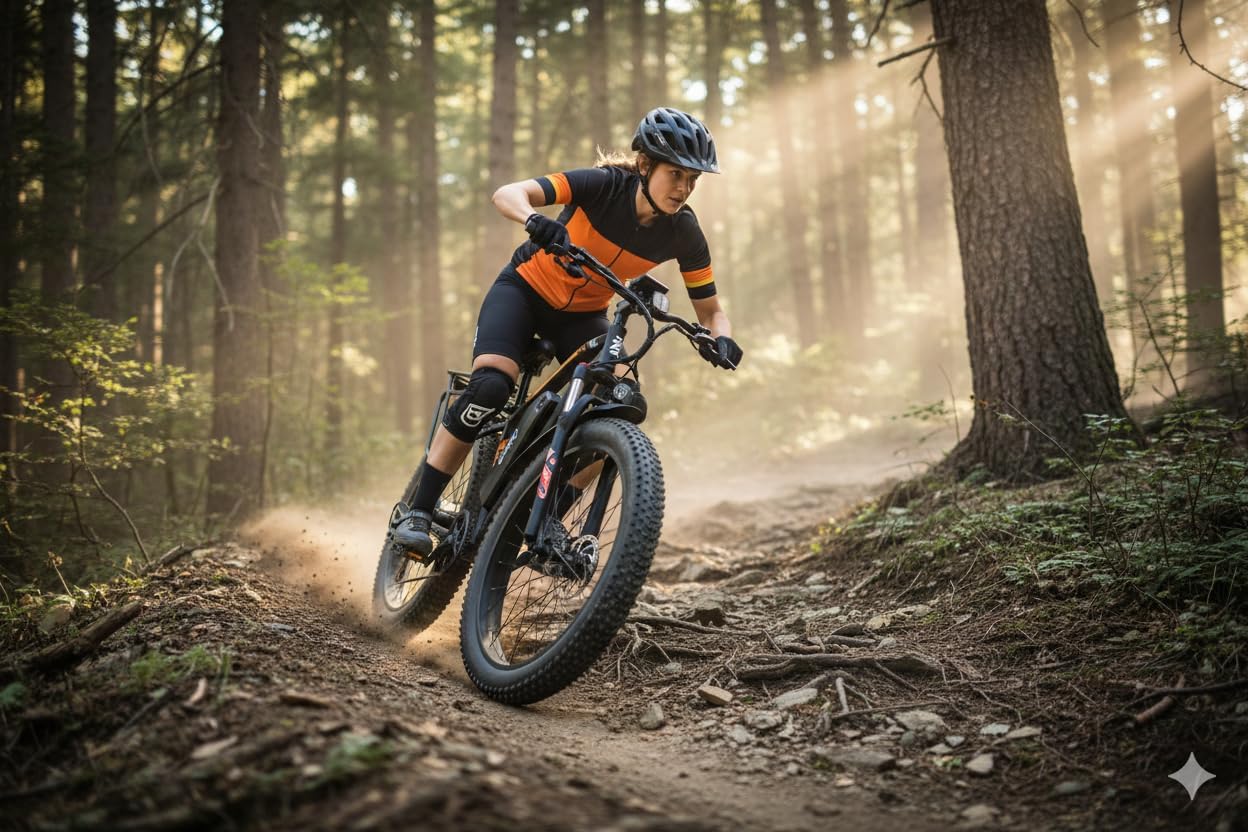 2000W Peak Electric Mountain Bike for Adults – 26" Fat Tire E-Bike, 34 MPH Top Speed, Up to 60 Miles Range