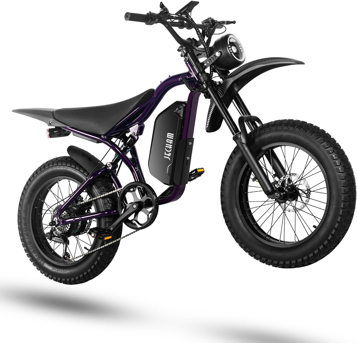 4700W Peak Electric Dirt Bike for Adults & Teens – 50 MPH Off-Road E-Bike, Up to 130 Miles Range, Dual Suspension