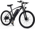 26" Electric Mountain Bike for Adults with 500W Peak Motor, Cadence & Torque Sensor, 6-Speed Gear System, 20 MPH & Up to 74 Miles Range