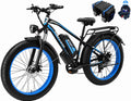 26" Fat Tire Electric Mountain Bike for Adults – Up to 32 MPH, Removable Power System, UL 2849 Certified