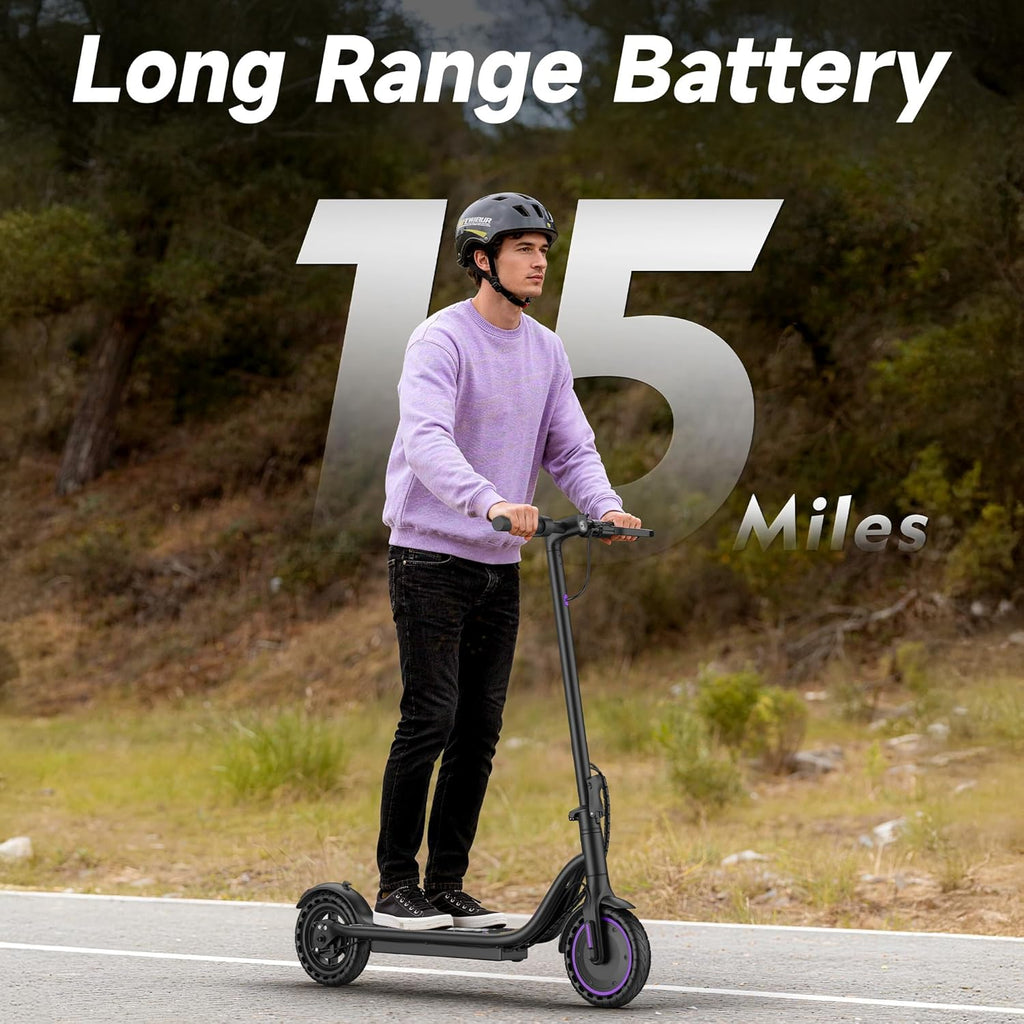 Foldable Electric Scooter with 250W/350W/500W/800W/1000W Motor Options, Up to 22 MPH & 10–28 Miles Range