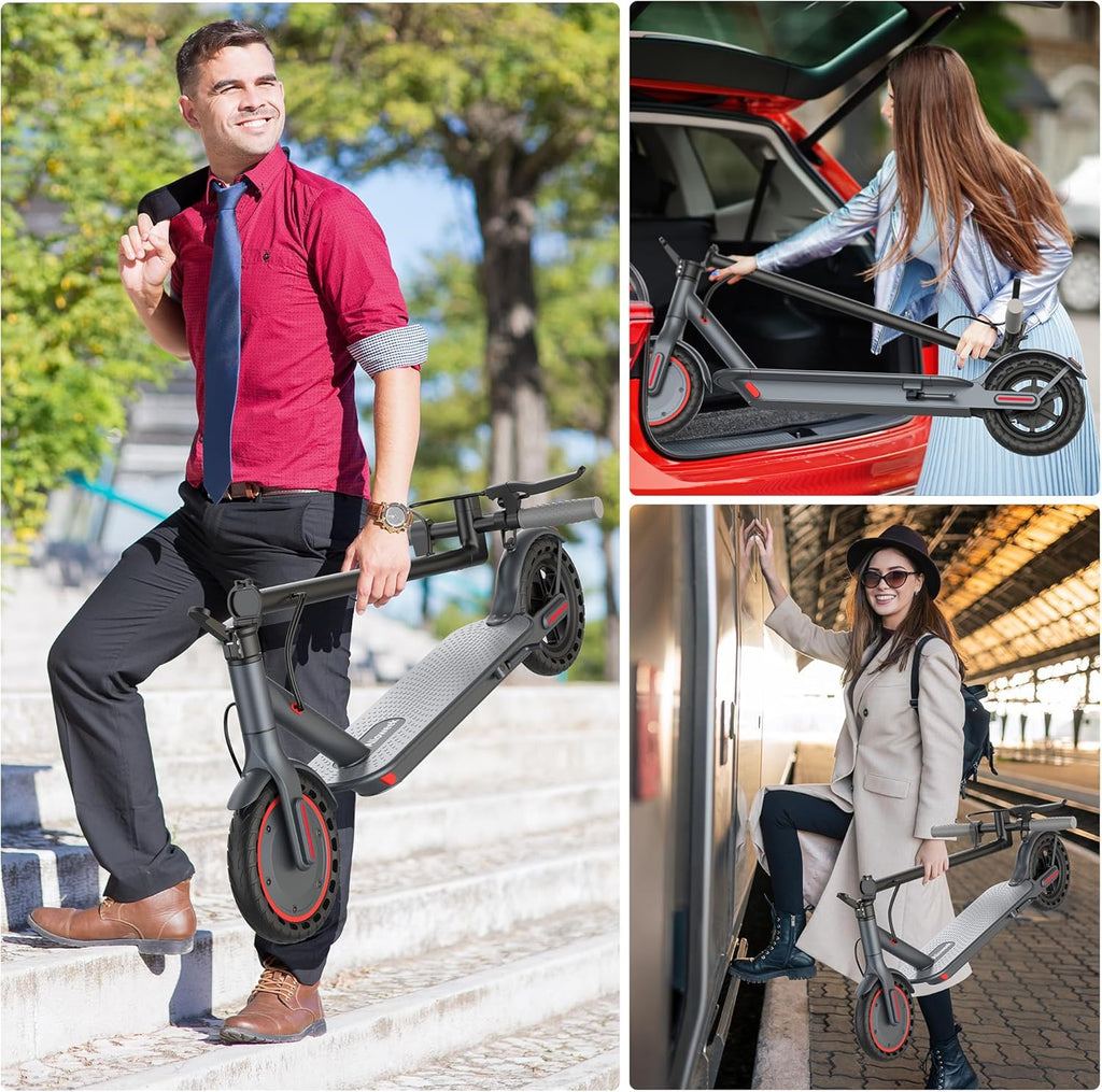 Electric Scooter for Adults – 350W/500W Motor, 19 MPH/22Mph Top Speed