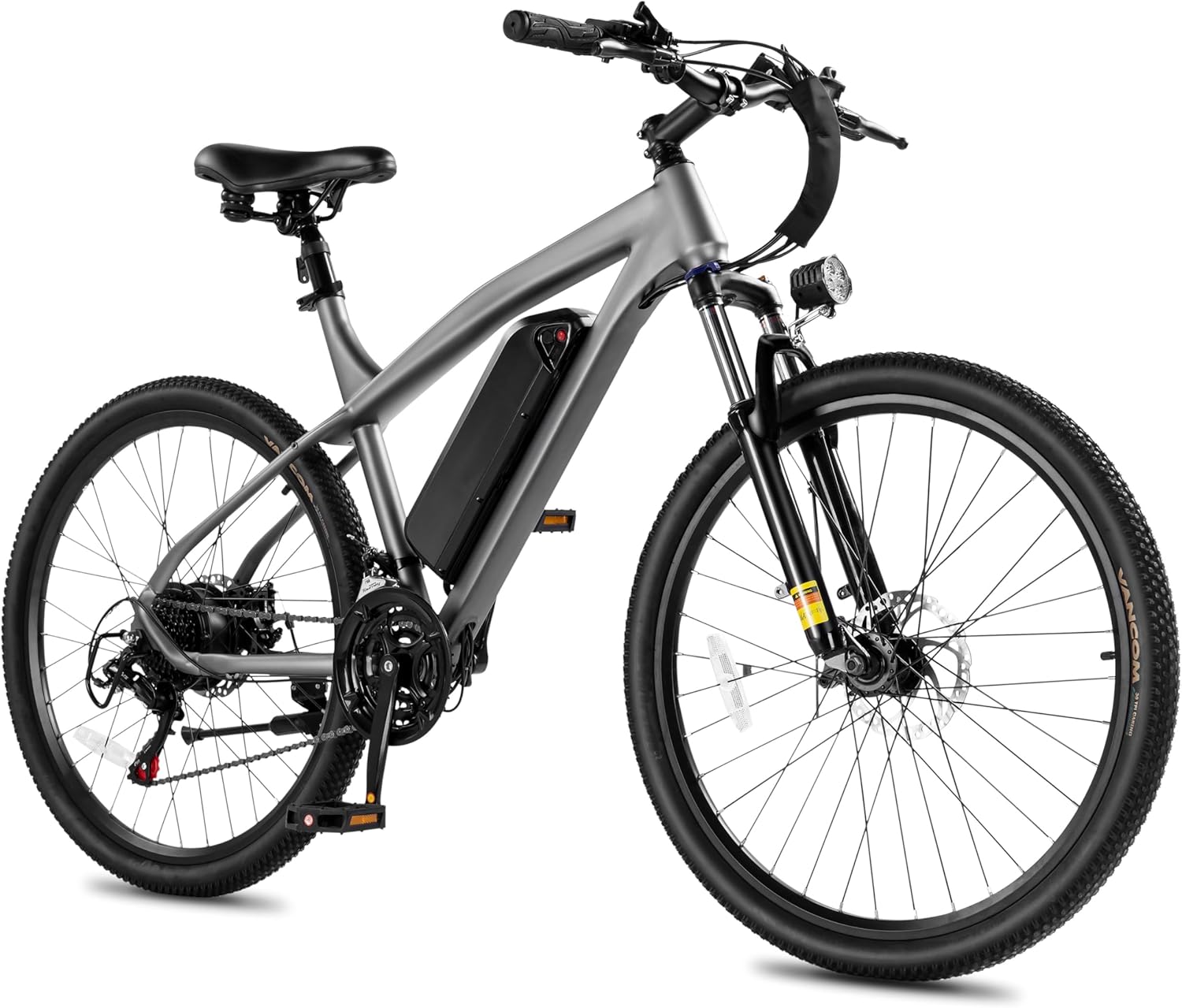 1200W Peak Electric Mountain Bike for Adults – 27.5" E-Bike, 21-Speed, 20+ MPH, Up to 55 Miles Range