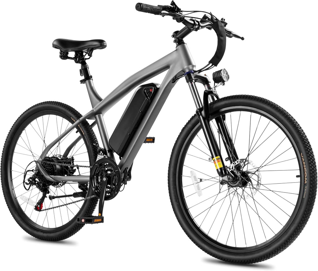 1200W Peak Electric Mountain Bike for Adults – 27.5" E-Bike, 21-Speed, 20+ MPH, Up to 55 Miles Range